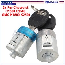 Juego Cerraduras Delanteras Tahoe Juego De Cilindros De Cerradura Para Puerta Delantera De Chevrolet C1500, Tahoe, Yukon (1995-2001) Con Llaves Repuesto Puerta GM