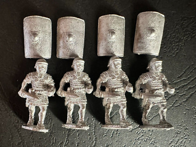 Newline Designs 4 x Metal 28mm Roman Augustan Legionaries Advancing PK3
