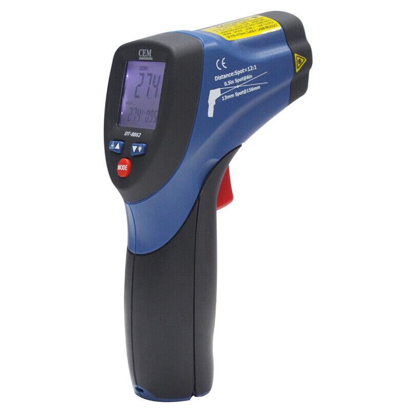 CEM DT-8862 Professional InfraRed Thermometers with Dual Laser T