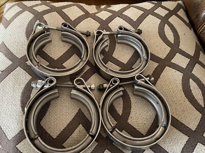 Brand New R.G.Ray A0019950502 T-Bolt Quick Connect V-Clamp 3'' Diameter (Qty of 4