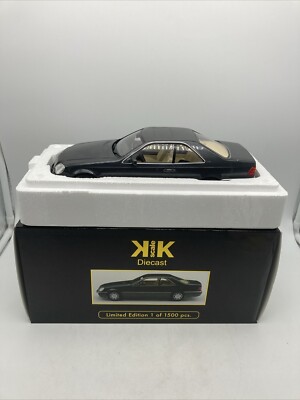 KK-Scale Mercedes-Benz 600 SEC C140 metallic Anthrazit 1:18 KKDC180341