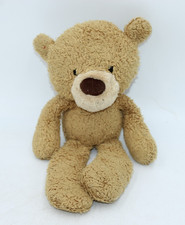 Gund Fuzzy Tan Light Brown Teddy Bear Plush 13" 320116 Soft Toy Stuffed Animal