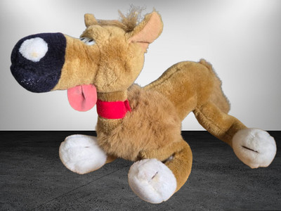 Original Rantanplan 1995 Nounours 48cm Vintage Lucky Luke Sammler Stofftier