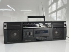 Vtg Sony CFS-1020 AM FM Cassette tape deck stereo EQ Portable BoomBox read Desc