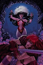 Vampirella Versus Red Sonja #1M VF/NM; Dynamite | variante 1:50 vergine - con borsa + Bo