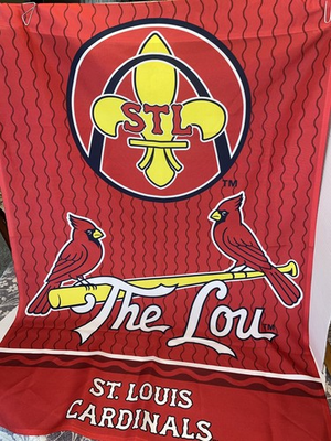 #ad ST. LOUIS CARDINALS THE LOU CITY CONNECT 28quot;X40quot; BANNER FLAG NEW WINCRAFT 🐦 $18.00