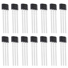 ALLECIN 20Pcs A3144 3144 Hall Effect Sensor OH3144 AH3144E 3Pins Magnetic...