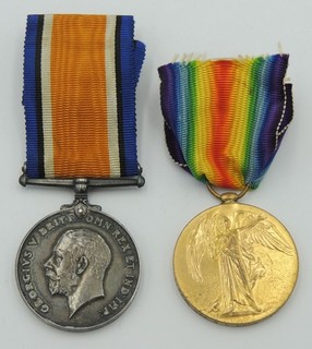 WW1 Medal Pair 1914 1918 War Medal Victory Medal 10th Battalion CEF Canadians