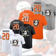 SALE 30%! Chris Kreider #20 Anaheim Ducks Team 2025 Name & Number Fans Gift