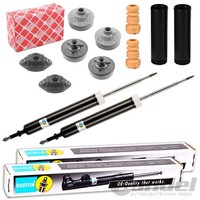 2X Bilstein B4 StossdÄMpfer + Domlager Hinten Passend FüR Bmw 3Er E90 E91 E92