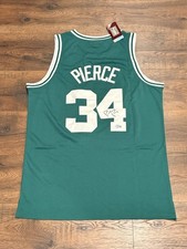 Paul Pierce Boston Celtics #34 Signed Mitchell & Ness 2007-08 BAS Authenticated