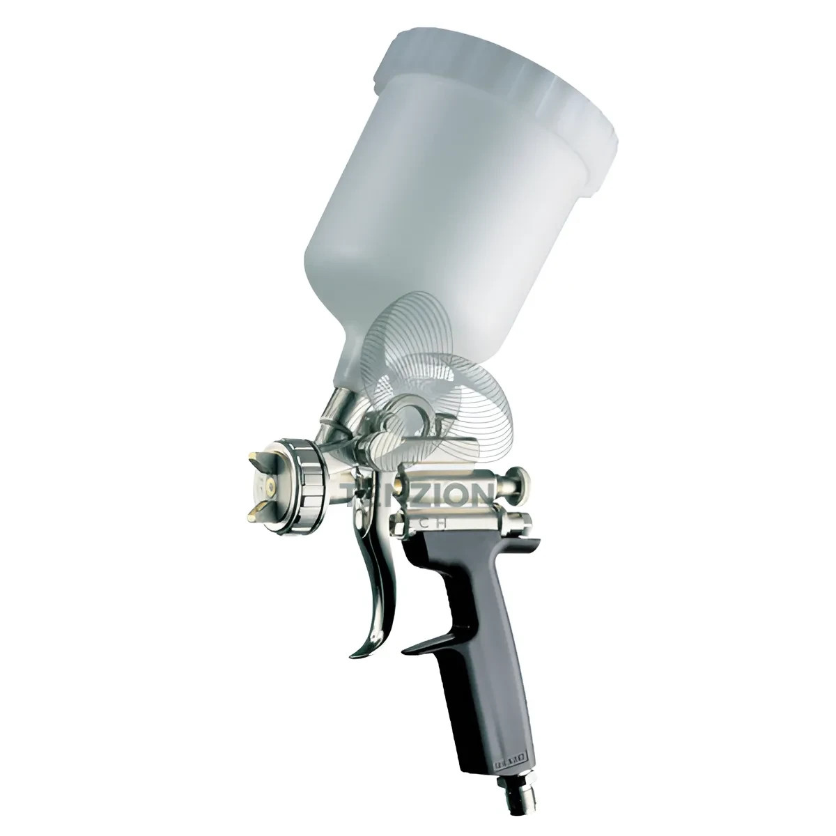 Asturo 27312 UR/S PLUS Aerografo Professionale 680cc Ø1,2mm per Verniciatura