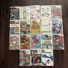 Lot Of 20 Nintendo Wii Games