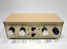 New Realistic Transistorized Stereo Microphone Mixer Model 33-290 With 4 Inputs