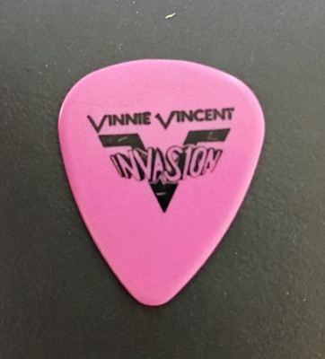 VINNIE VINCENT INVASION DANA STRUM Authentic Original 80's Tour GUITAR PICK