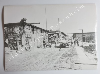 Berlin Treptow Sandstein-Gießerei ''Ischyrota'' ca. 1900 Fotoabzug  Archiv Gräfer 