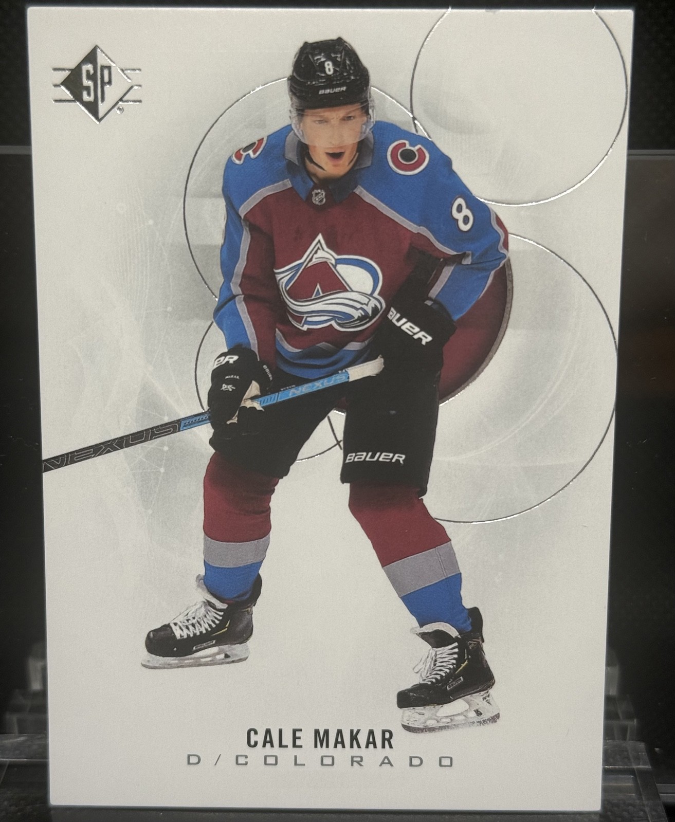 2020-21 SP Authentic - Cale Makar #2 Colorado Avalanche