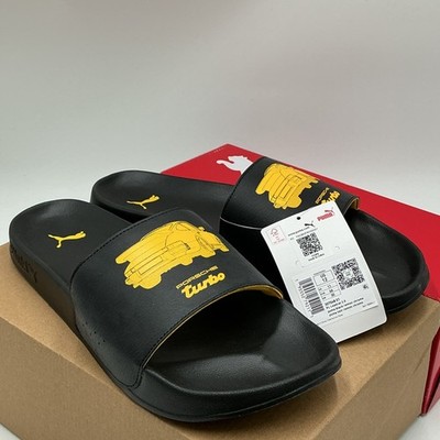 Puma PL Porsche Leadcat 2.0 307568-01 Sandals Men's US 12 Black Slide Eby3117