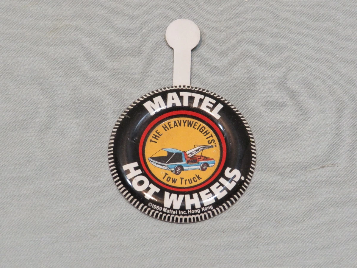 Distintivo In Latta Hot Wheels Redline Originale Anni '60 – Scegli Il Tuo Modello! Mattel Vintage
