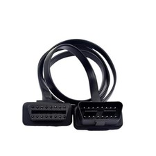 ZIMISI OBD2 Extension Cable, 16Pin Male to Female Flat Ribbon 5FT/1.5M
