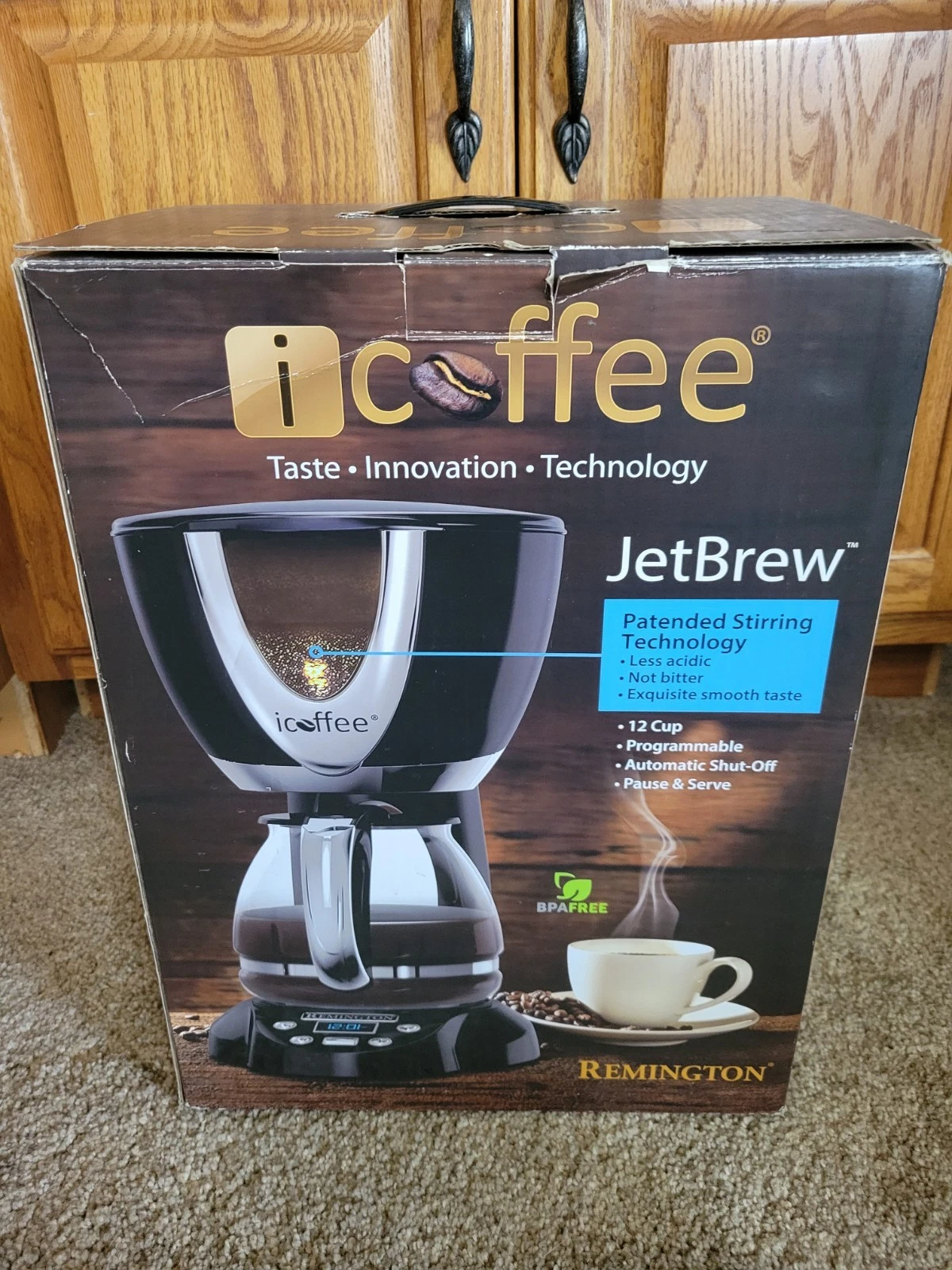Remington iCoffee Wonderful Coffee Maker JetBrew Technology