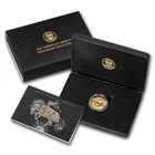 2021-W 1 oz Gold American Liberty High Relief $100 with OGP and COA - Bronco