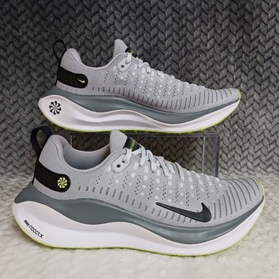 Nike ReactX Infinity Run 4 Wolf Grey Black Men's Walking Running Shoes Size 6.5