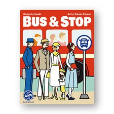 Bus & Stop New Edition Board Game 5P multiplayer family
