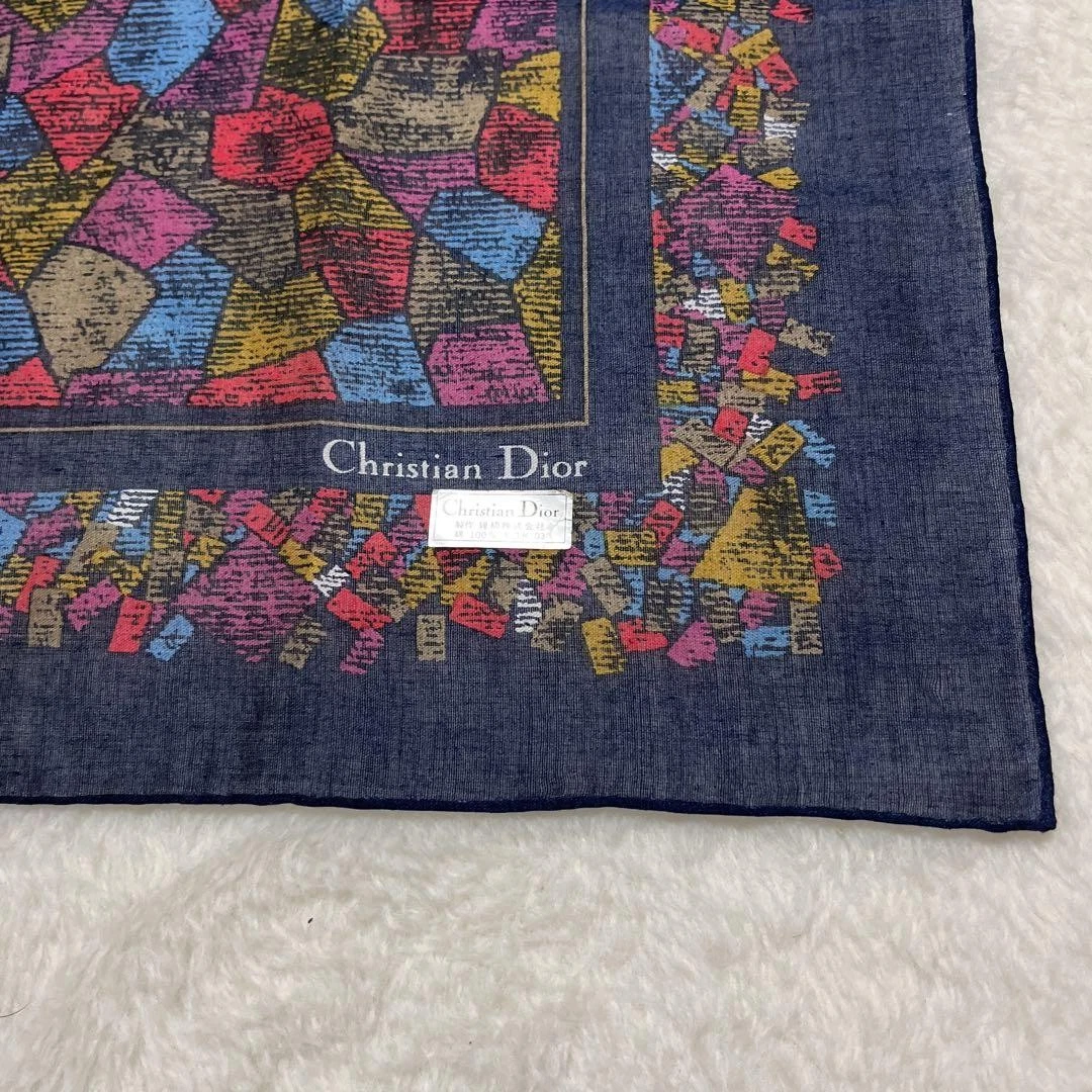 Mouchoir Christian Dior coton 45 cm 17