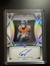 2024 Flawless Troy Franklin RC Auto Shadow Sigs /20