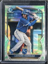 Rodriguez, Lizandro - 2023 Bowman Chrome Prospect - Lunar Glow