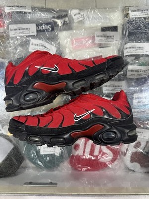 Size 8M/9.5W - Nike Air Max Plus TN University Red 852630-603 Pre-Owned