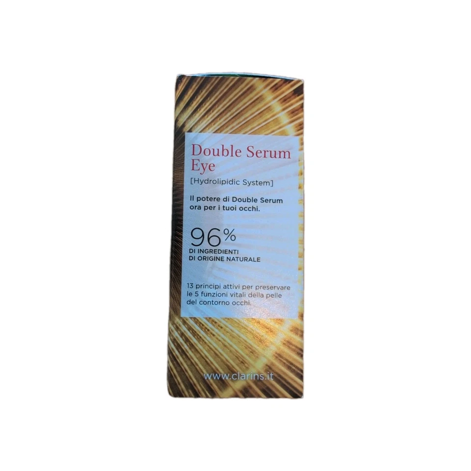 CLARINS Double Serum Eye – Age Control Augenpflege Konzentrat (20ml) NEU - Bild 2 von 4