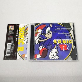 Sonic R Original Soundtrack CD Sega Saturn Game Music Richard Jacques Rare Item