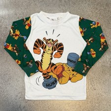 Vintage 90s Winnie The Pooh Long Sleeve Shirt Youth Small Walt Disney Hunny Cute