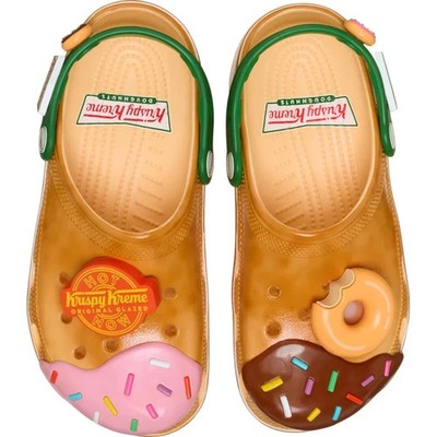 Adult Krispy Kreme Crocs Classic Clog Shoes 211443-78Z Croc M7/W9