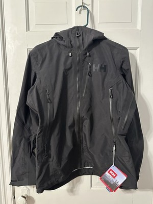 Helly Hansen Women s ODIN 9 WORLDS 3.0 JACKET - Black, Size Medium NWT Ski Shell