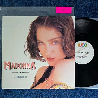 MADONNA CHERISH PROMO 12'' VINYL LP BRAZIL 1989 Like A Prayer