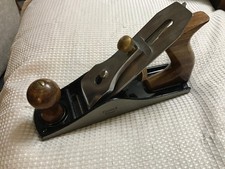 Tyzack Tool Jack Plane No.4 Wooden Handle, Brass Knob Smooth Finishing Plane