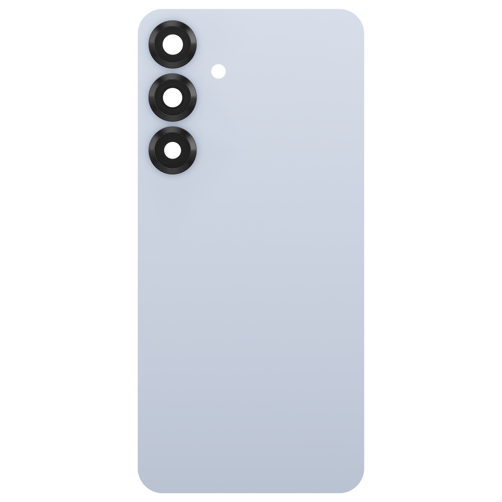 Batteriedeckel Ersatz Galaxy S25 Plus bleu clair face arrière de rechange avec colle