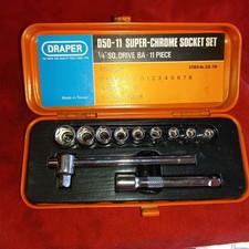 DRAPER 1/4" DRIVE BA SOCKET SET 