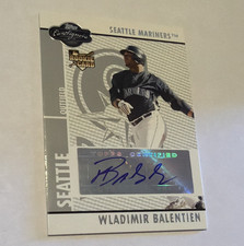 Topps 2008 Co-Signers Wladimir Balentien Rookie Autograph Seattle Mariners #109