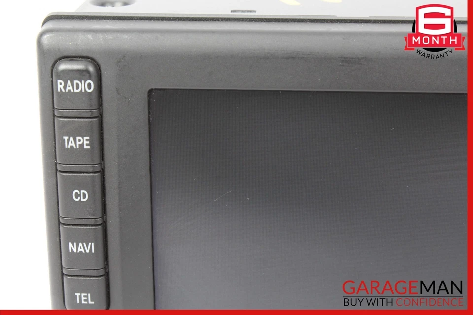 02-05 Mercedes W163 ML500 передняя панель навигации CD AM FM экран 1638203186 OEM - Изображение 2 из 4