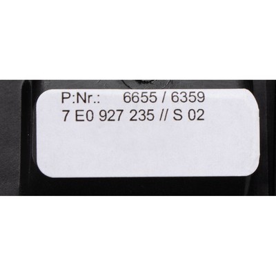 Original Skoda Drucktaster Heckklappe Taster Elektrische Klappenschlossbetaetigung 6v0827566