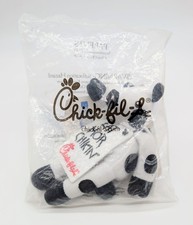 NEW Chick Fil A Cow Plush "Eat Mor Chikin" More Chicken Stuffed Animal 6"