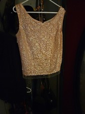 Sequins And Beaded Top Vintages