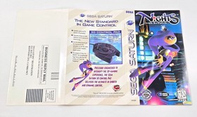 NIGHTS INTO DREAMS CONTROL PAD BUNDLE COMPLETE CIB Reg Card VGC Disc Sega Saturn