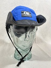 Outdoor Research Sun Hat Mens M Blue Black Safari Gorpcore Hiking USA Made