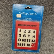 Vintage Sliding Pocket Puzzle Fabulous 15 Number Puzzle NOS