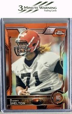 2015 Topps Chrome #131 Danny Shelton Orange Refractor